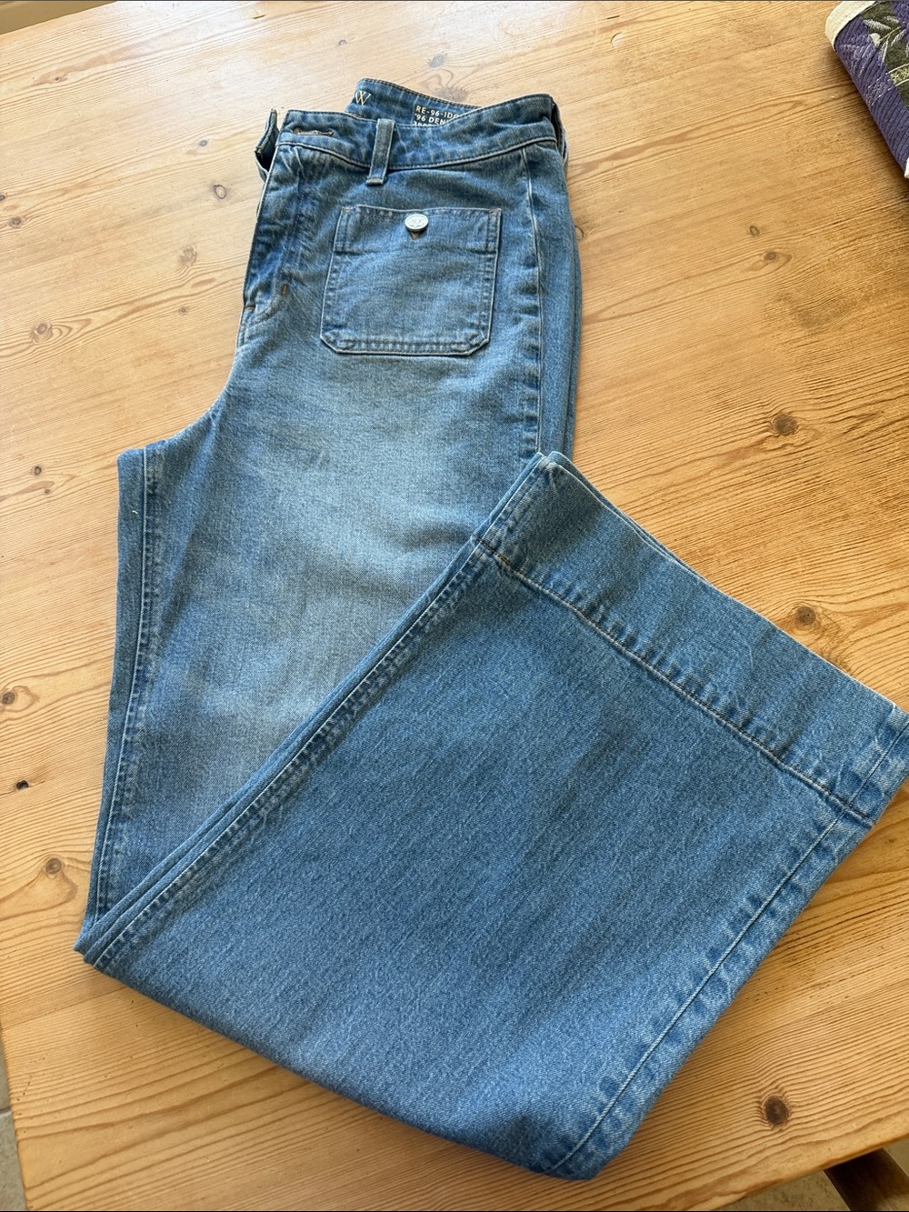 J. Crew Light Blue Denim Trousers